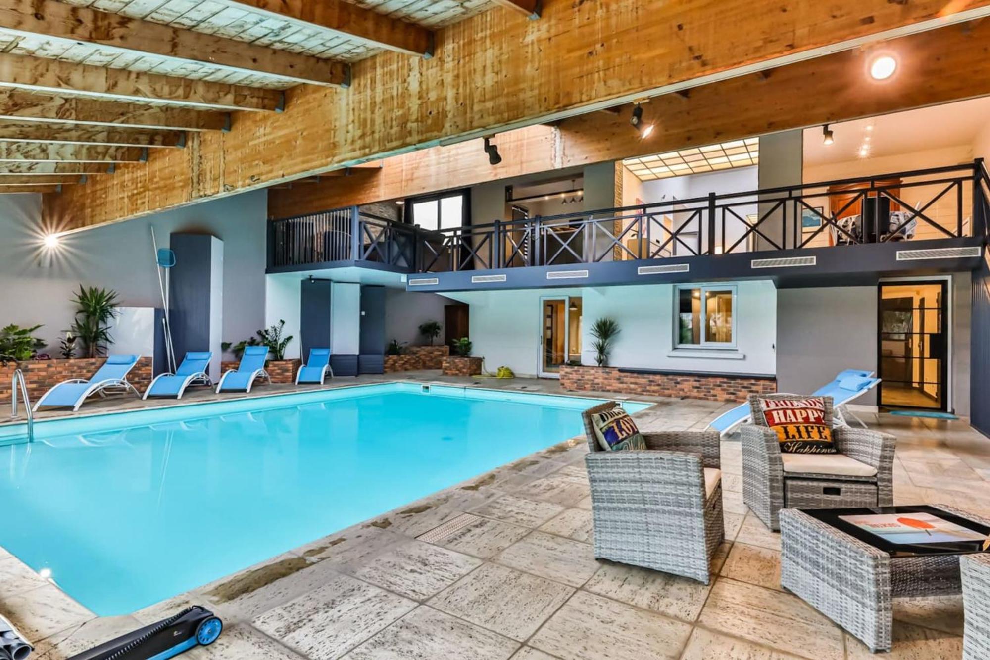 L'Atypique - Piscine Interieure - Wifi Villa Шалан Екстериор снимка